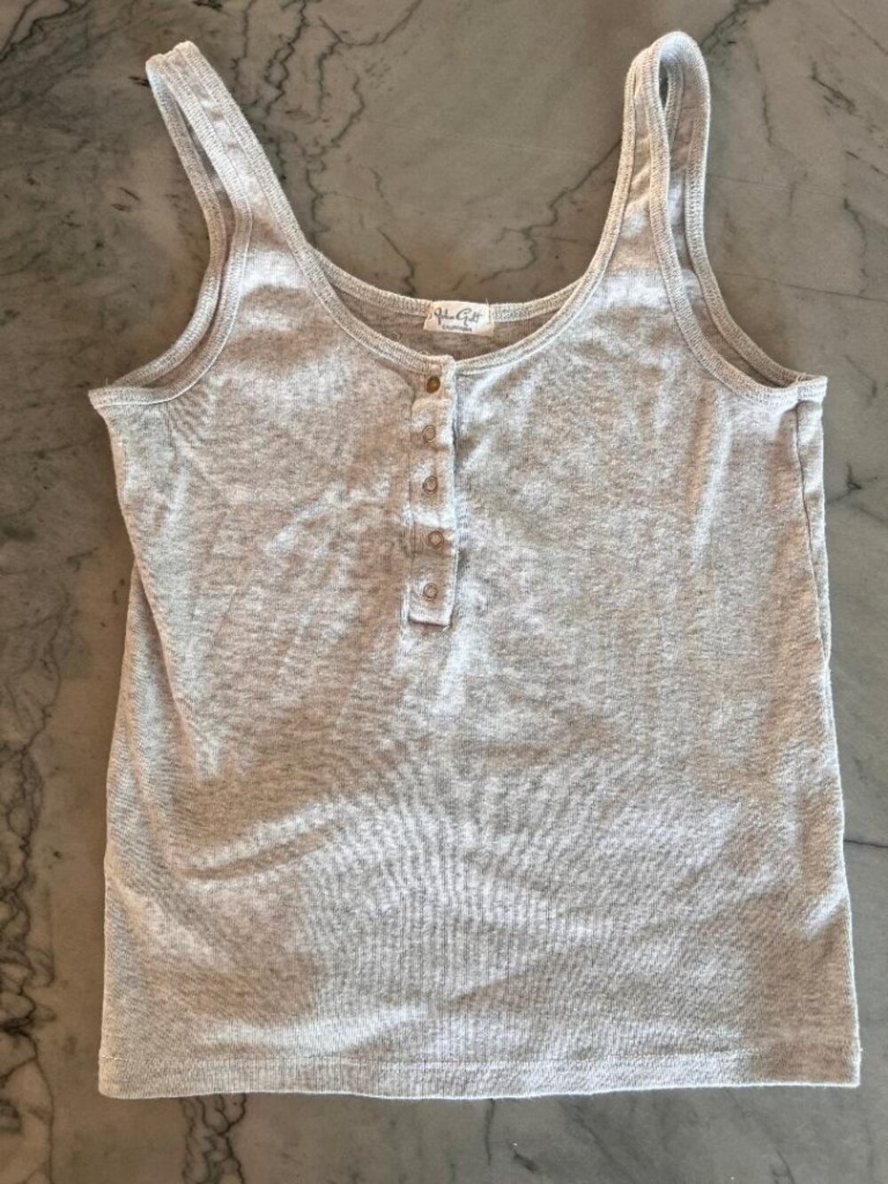 John Galt grey tank